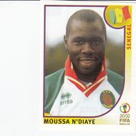 Panini Fussball WM 2002 Moussa N´Diaye Senegal Nr 52