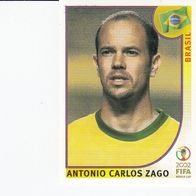 Panini Fussball WM 2002 Antonio Carlos Zago Brasil Nr 173