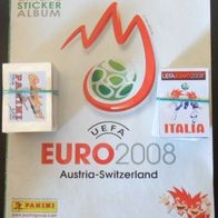 Euro 2008 Album mit allen 535 Bildern lose zum einkleben.