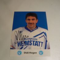 Autogramm #8: Didi Hegen (EC Hedos München) (Original-Autogramm)