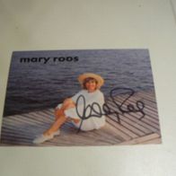 Autogramm #70: Mary Roos (Original-Autogramm)