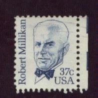 USA 1982 Dr. Robert A. Millikan Randstück Mi.1526 gest.