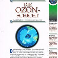 Die Ozonschicht (All-K) - Infokarte über