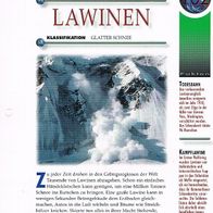 Lawinen (All-K) - Infokarte über