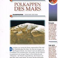 Polkappen des Mars (All-K) - Infokarte über