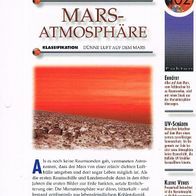 Marsatmosphäre (All-K) - Infokarte über