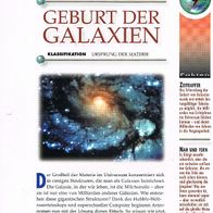 Geburt der Galaxien (All-K) - Infokarte über