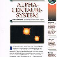 Alpha-Centauri-System (All-K) - Infokarte über