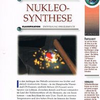 Nukleosynthese (All-K) - Infokarte über