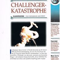 Challenger-Katastrophe (All-K) - Infokarte über