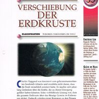 Verschiebung der Erdkruste (All-K) - Infokarte über
