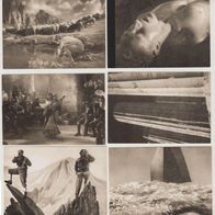 Riefenstahl-Leni-Ansichtskarten Olympia-1938 &Tiefland-1940-54, Mont-Blank-1930 6K