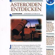 Asteroiden entdecken (All-K) - Infokarte über