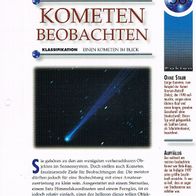Kometen beobachten (All-K) - Infokarte über