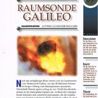 Raumsonde Galileo (All-K) - Infokarte über