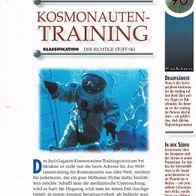 Kosmonautentraining (All-K) - Infokarte über
