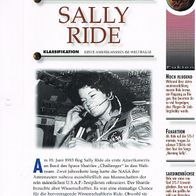 Sally Ride (All-K) - Infokarte über