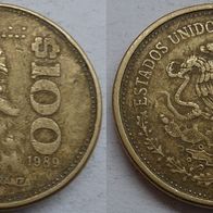 Mexiko 100 Peso 1989 ## Li5