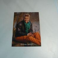 Autogramm #216: Andrea Jedich (NDR) (Original-Autogramm)