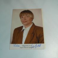 Autogramm #224: Sigrid Werner-Ingenfeld (NDR) (Original-Autogramm)