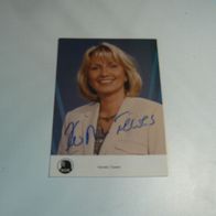 Autogramm #247: Kerstin Tewes (NDR) (Original-Autogramm)