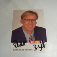 Autogramm #263: Burkhard Weber (Original-Autogramm)