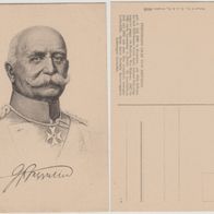 Künstler AK Stengel & Co. Dresden 1916 Ferdinant Graf v. Zeppelin Nr-491248