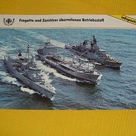 Bw Poster Marine Fregatte