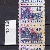 Rumänien Mi. Nr. 4713 - 4-fach - Hotels und Herbergen o <