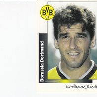 Panini Fussball 1996 Karlheinz Riedle Borussia Dortmund Nr 21