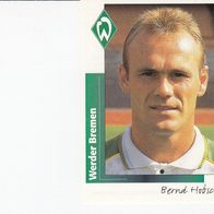 Panini Fussball 1996 Bernd Hobsch Werder Bremen Nr 48