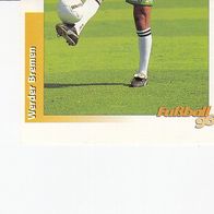 Panini Fussball 1996 Teilbild Spieler Werder Bremen Nr 50