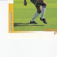 Panini Fussball 1996 Teilbild Spieler Werder Bremen Nr 52