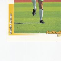 Panini Fussball 1996 Teilbild Spieler Werder Bremen Nr 54