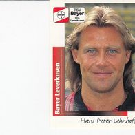 Panini Fussball 1996 Hans Peter Lehnhoff Bayer Leverkusen Nr 177