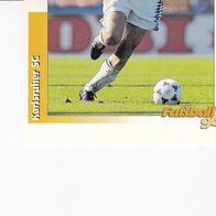 Panini Fussball 1996 Teilbild Spieler Karlsruher SC Nr 212