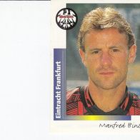 Panini Fussball 1996 Manfred Binz Eintracht Frankfurt Nr 221