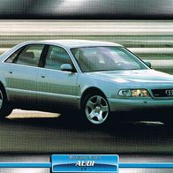 S8 (Audi-1996) (PKW-K) - Hochglanzbild- und Infokarte (mit 3er Lochung)