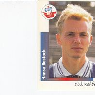 Panini Fussball 1996 Dirk Rehbein Hansa Rostock Nr 416