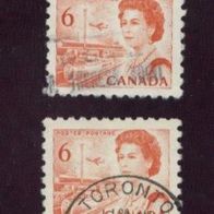 Kanada 1968 2 Werte Mi.429 gest.