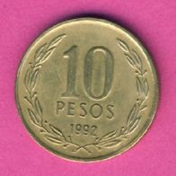 Chile 10 Pesos 1992
