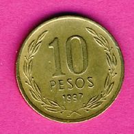 Chile 10 Pesos 1997