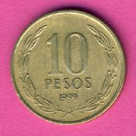Chile 10 Pesos 1999