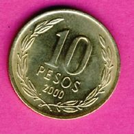 Chile 10 Pesos 2000