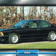 635 CSi (BMW-1978) (PKW-K) - Hochglanzbild- und Infokarte (mit 3er Lochung)