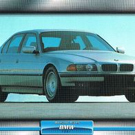 750i (BMW-1994) (PKW-K) - Hochglanzbild- und Infokarte (mit 3er Lochung)