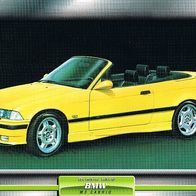 M 3 Cabrio (BMW-1997) (PKW-K) - Hochglanzbild- und Infokarte (mit 5er Lochung)