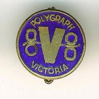 Victoria Polygraph Brosche Anstecknadel Pin :