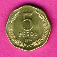 Chile 5 Pesos 1994