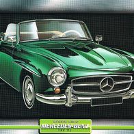 190 SL (Mercedes-Benz-1957) (PKW-K) - Hochglanzbild- und Infokarte (mit 3er Lochung)